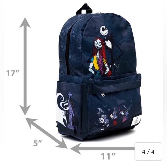 NWT Wonda POP Disney’s Nightmare before Christmas full-size backpack - Picture 4 of 8